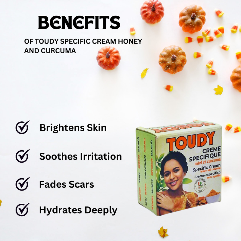 Toudy Specific Cream Honey and Curcuma 60g