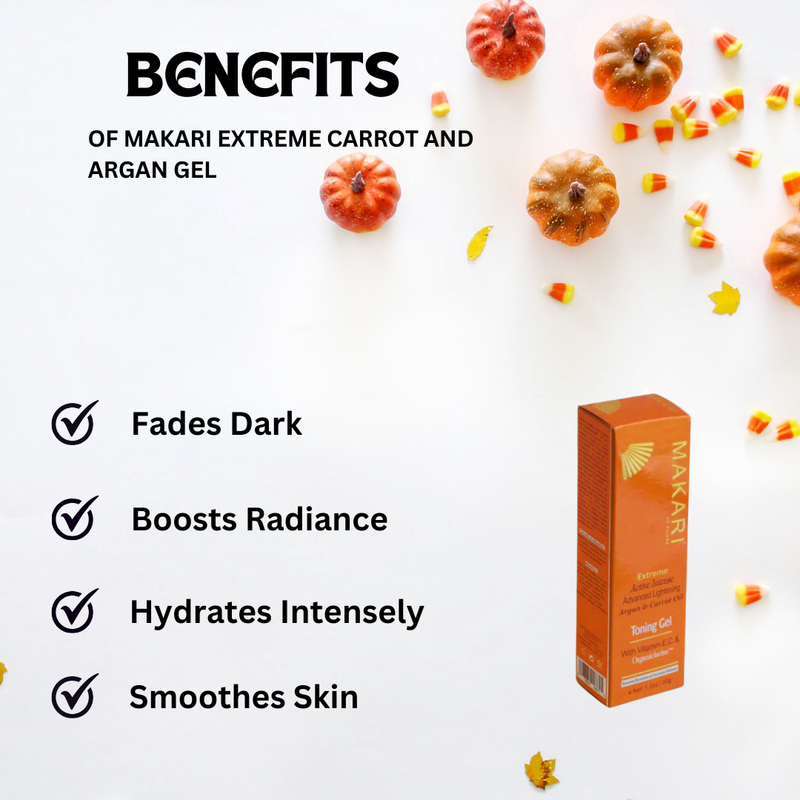 Makari Extreme Carrot and Argan Gel 1 oz