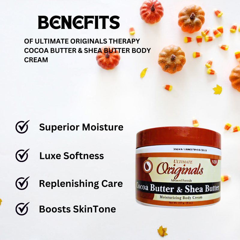 Ultimate Originals Therapy Cocoa Butter & Shea Butter Body Cream 238ml