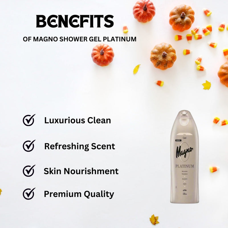 Magno Shower Gel Platinum 150 ml