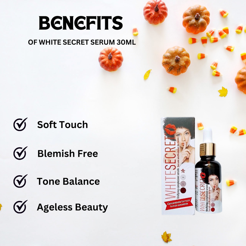 White Secret Concentrate Unifying Complexion VitaminE Serum 30ml