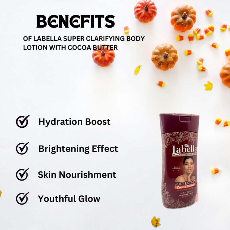 LABELLA Super Clarifying Body Lotion With Cocoa Butter 600ml