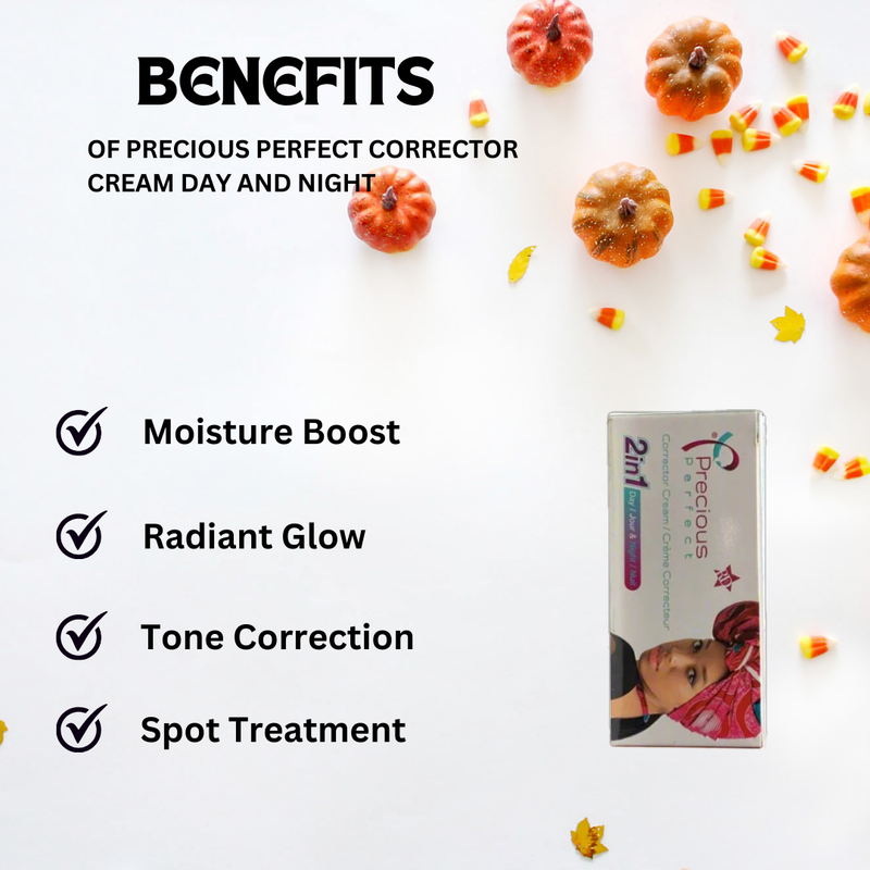 Precious Perfect Corrector Cream Day and Night 10ml x 2Pcs