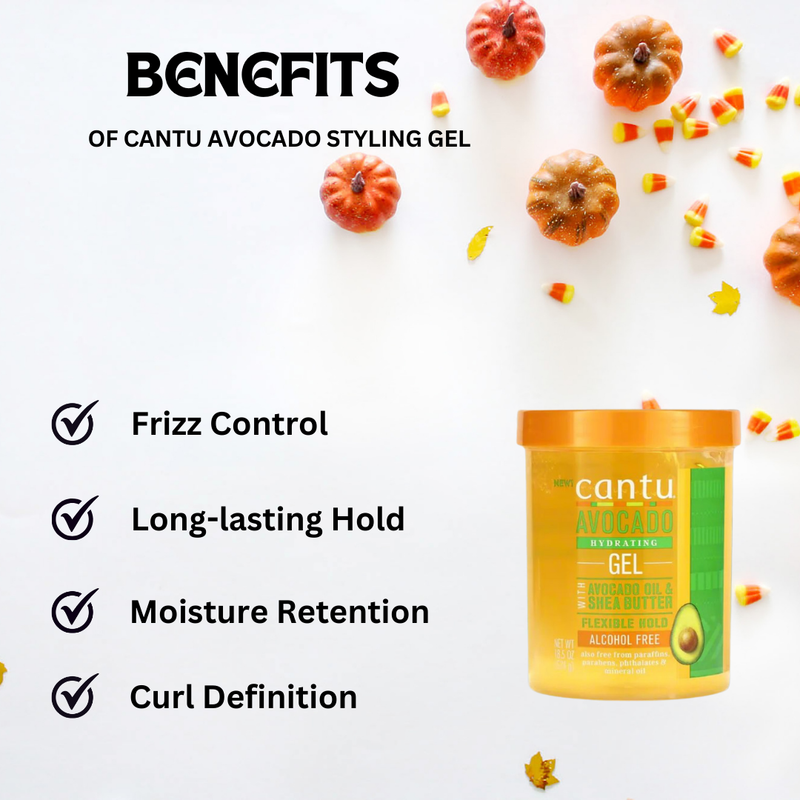 Cantu Avocado Styling Gel 18.5oz