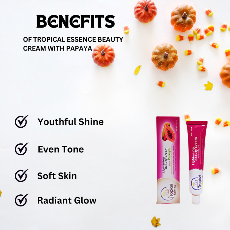 Tropical Essence Beauty Cream with Papaya 1.76 oz