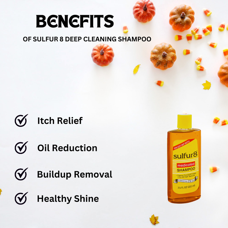 Sulfur 8 Deep Cleaning Shampoo 7.5 oz