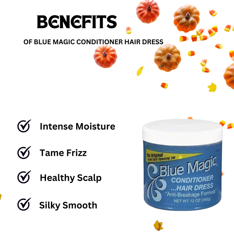 Blue Magic Conditioner Hair Dress 12 oz Blue