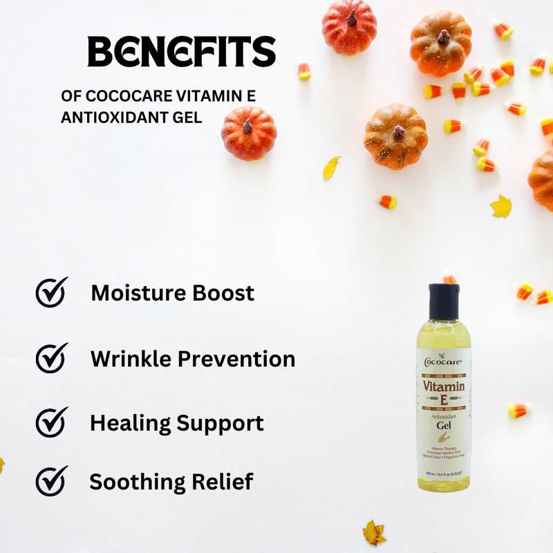 Cococare Vitamin E Antioxidant Gel 8.5floz