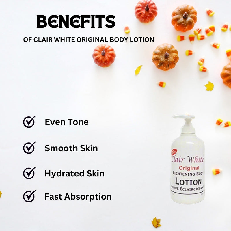 Clair White Original Body Lotion 16.9 oz