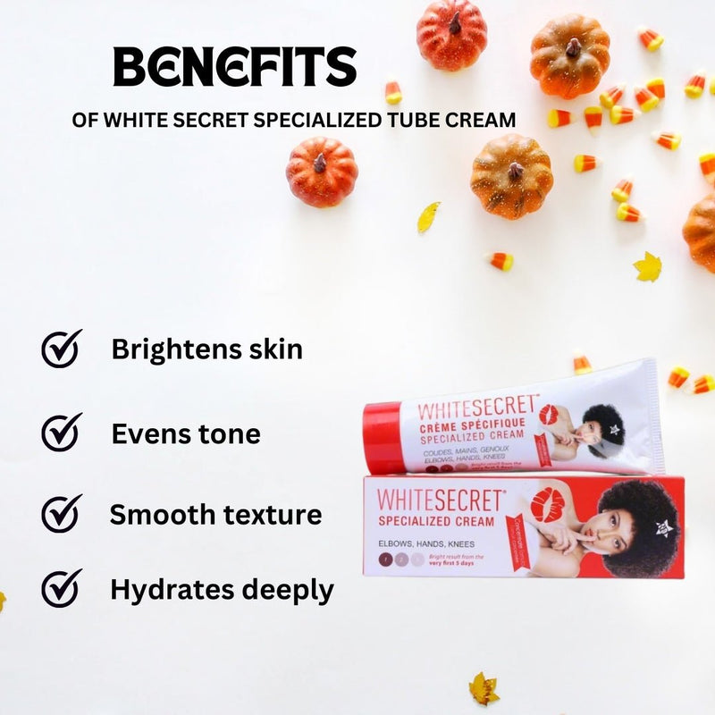 White Secret Specialized Tube Cream 70g | 2.46oz