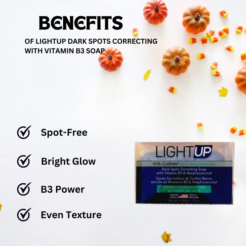 LIGHTUP Dark Spots Correcting With Vitamin B3 Soap 200g