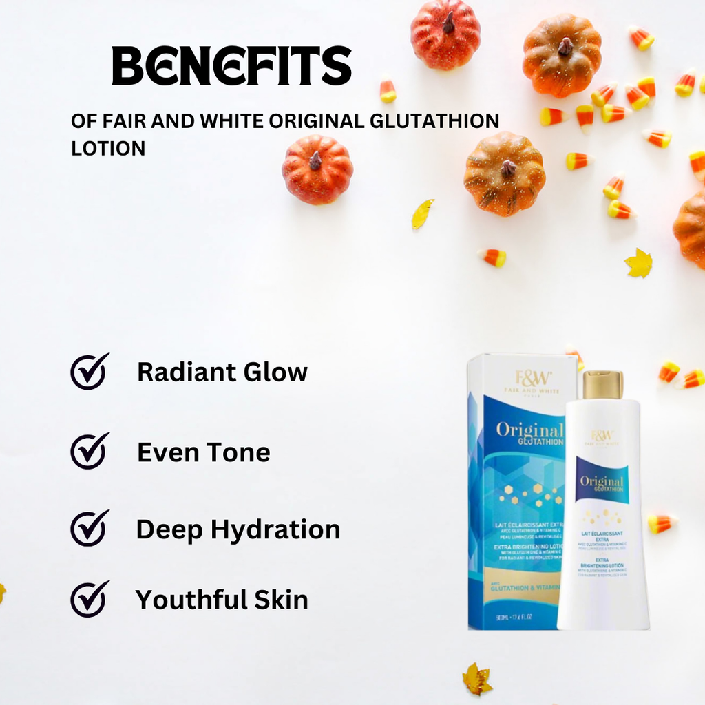 Fair and White Original Glutathion Lotion 500ml Fair and White Original Glutathion Lotion 500ml