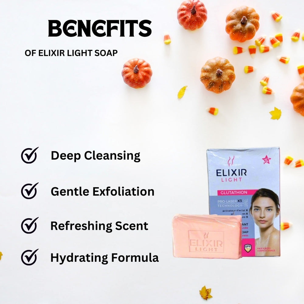 glutathione and vitamin c side effects Elixir Glutathione Light Lotion 500ml Cup Cream 400ml Serum Soap DSR cream  ELIXIR LIGHT is a lightening Lotion especially developed in a concentrated  manner to effectively control the hyperpigmentation of black and main image 0
