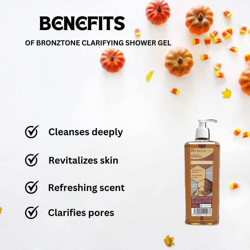 BronzTone Clarifying Shower Gel 530ml | 17.90oz