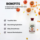 Bravia Snail Slime Extract Skin Glowing Body Wash 475ml