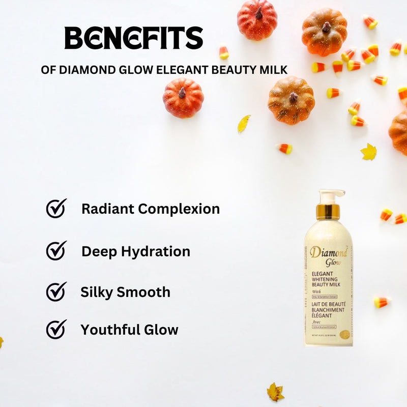 Diamond Glow Elegant Beauty Milk 16.8 oz