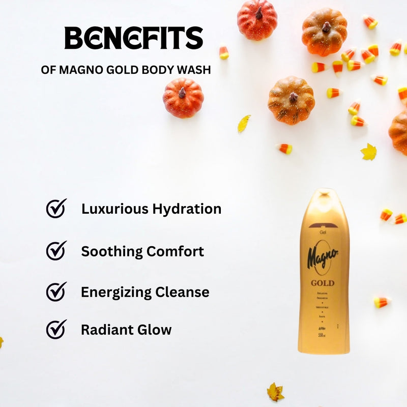 Magno Gold Body Wash 18.5 oz