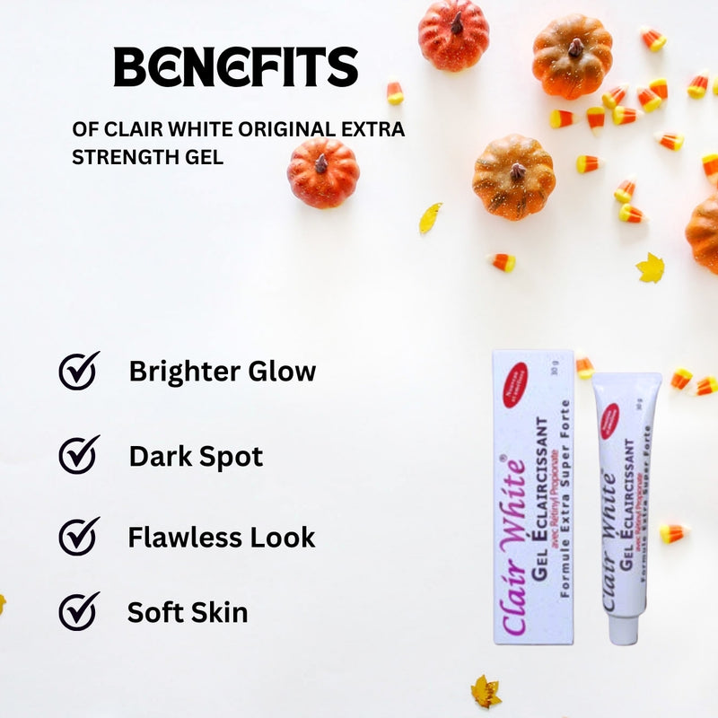 Clair White Original Extra Strength  Gel 1 oz