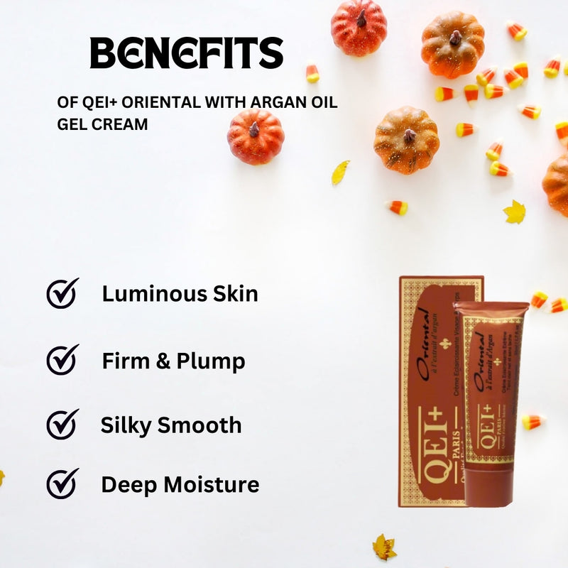 QEI+ Oriental with Argan Oil Gel Cream 1 oz