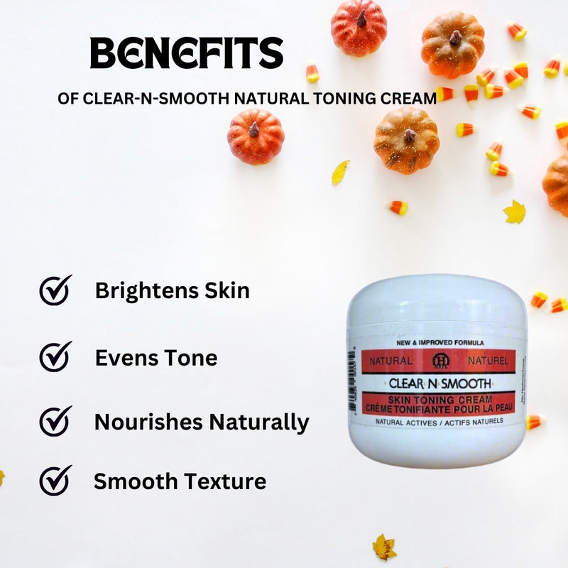 Clear-N-Smooth Natural Toning Cream 4oz