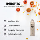 Magno Shower Gel Platinum 550 ml