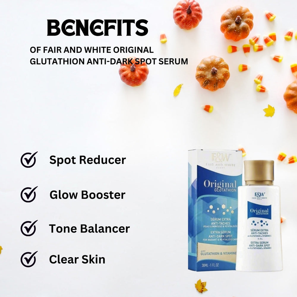 fairshield glutathione Fair And White Original Glutathion Anti-Dark Spot Serum 30ml restock_55 Everglow Miami Default Title:Liposomal Glutathione