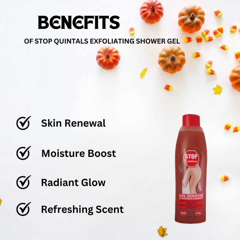 Stop Quintals Exfoliating Shower Gel 650ml