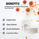 Diamond Glow Elegant Exfoliating Purifying Soap 7 oz