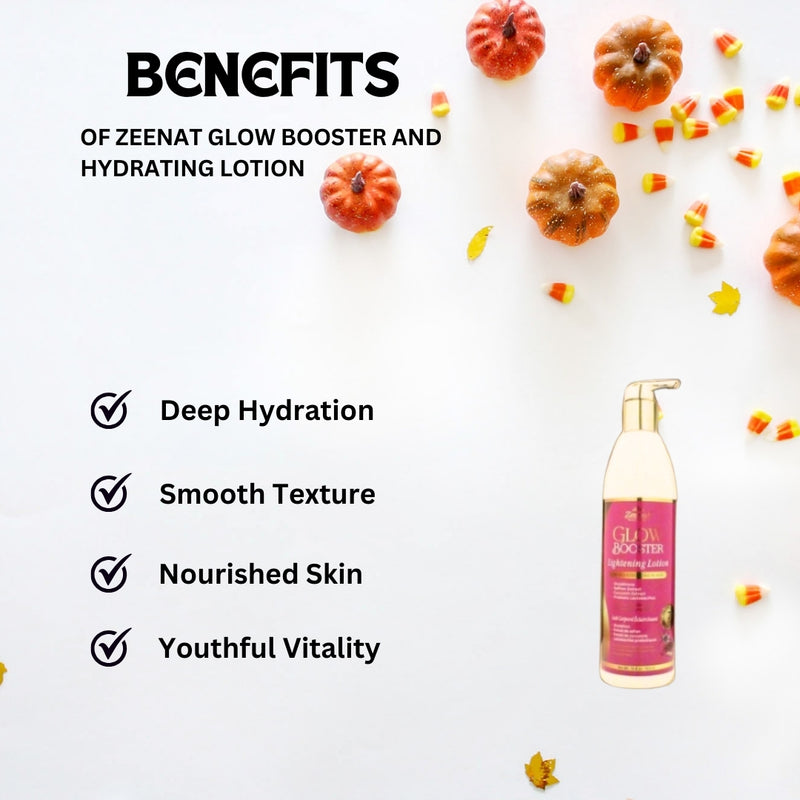 Zeenat Glow Booster And Hydrating Lotion 500ml