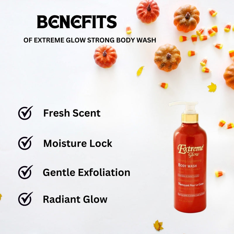 Extreme Glow Strong Body Wash 27 oz