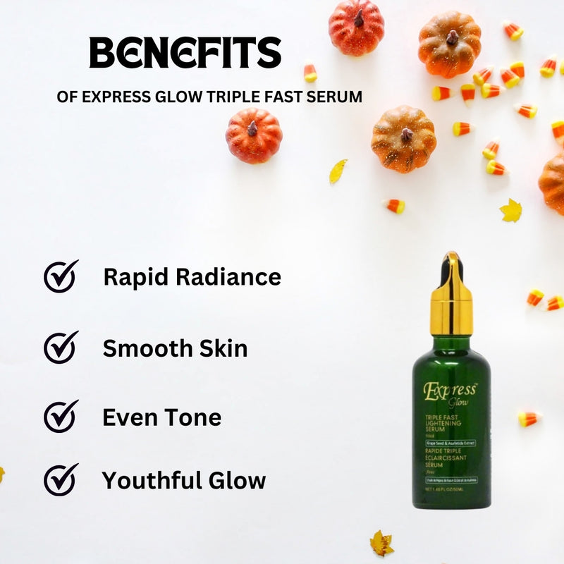 Express Glow Triple Fast Serum 1.66 oz