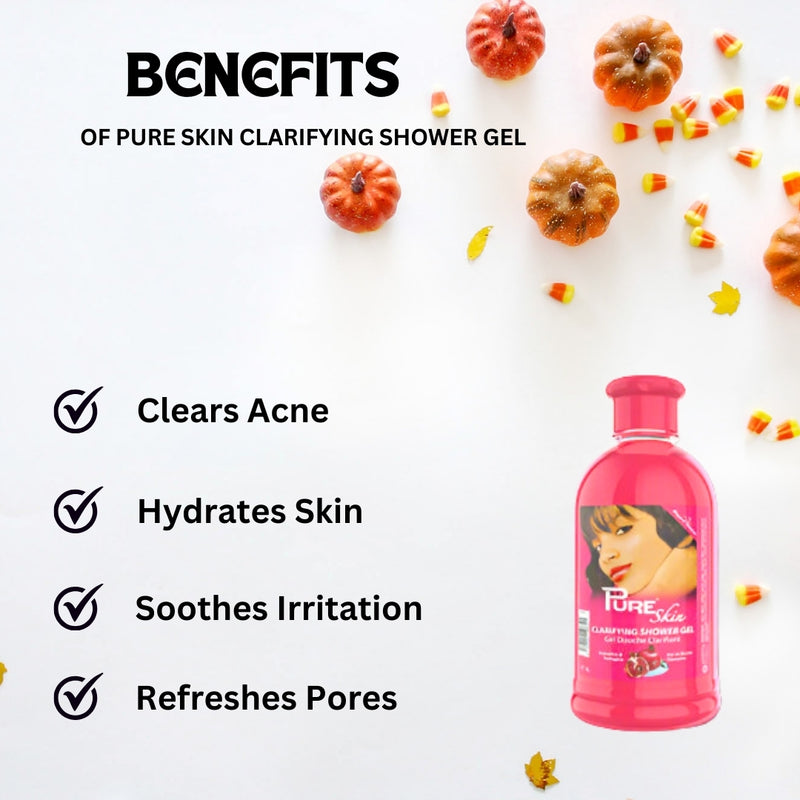 Pure skin Clarifying Shower Gel 475ml