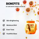 Caro White Cream Jar 500 ml