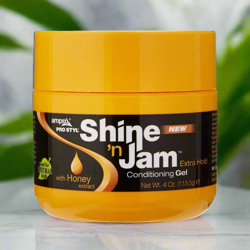 Ampro Shine 'n Jam Conditioning Gel, Extra Hold 4 oz