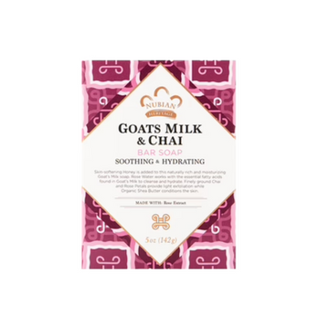 Nubian Heritage Goats Milk & Chai Bar Soap 5 oz