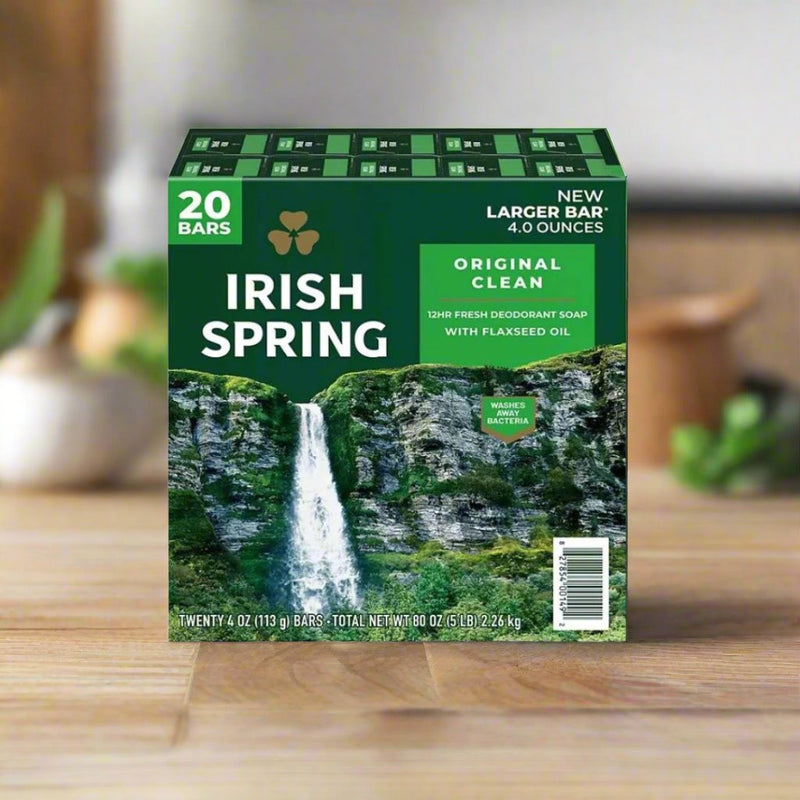 Irish Spring Soap Original 20pk 3.75 oz