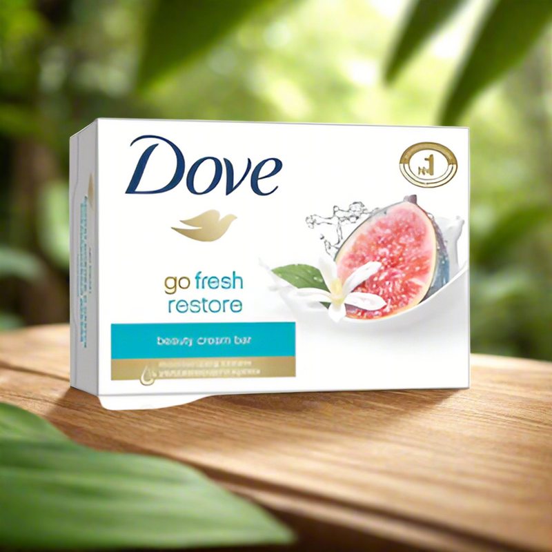 Dove Go Fresh Restore Beauty Cream Bar 135g (Pack Of 12)