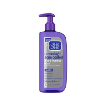 Acne control foaming cleanser
