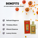 Piver Pompeia Cologne 14.25 oz Splah