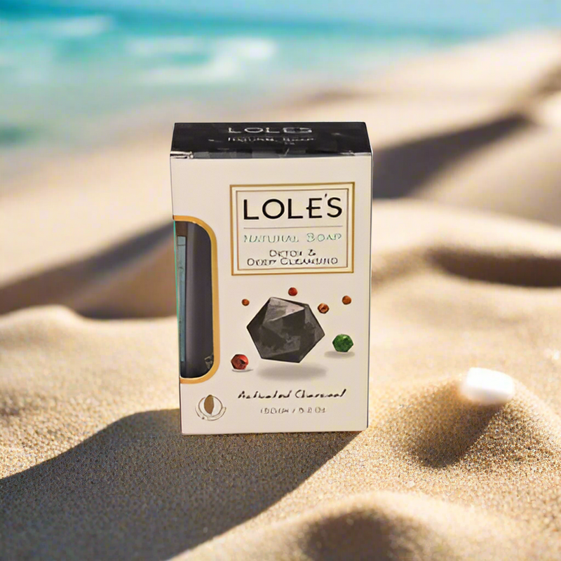 Lole's Natural Soap Activated Charcoal 150 gm