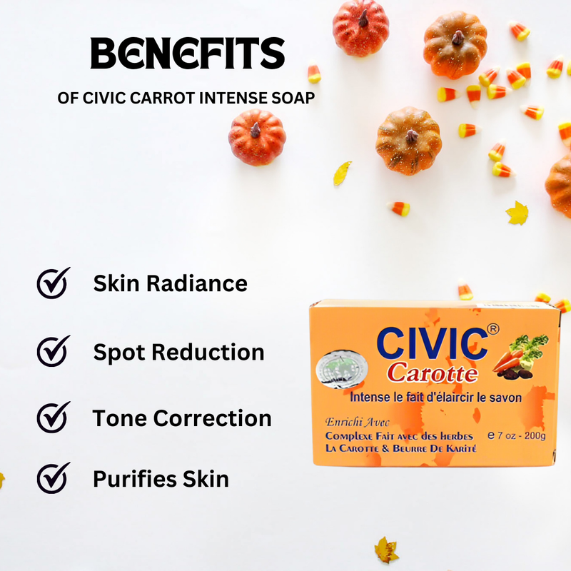 Civic Carrot Intense Soap 7 oz