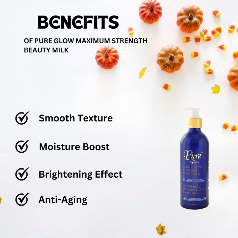 Pure Glow Maximum Strength Beauty Milk 16.8 oz