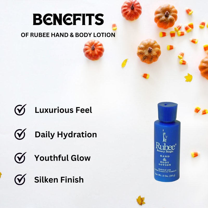 Rubee hand & body lotion 2 oz