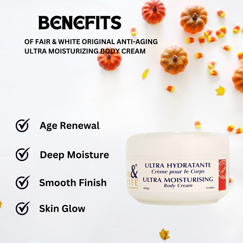 Fair & White Original Ultra Moisturizing Body Cream  400ml