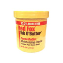 Red Fox Tub O'Butter Cocoa, Moisturizing Creme Bonus Jar 14 oz