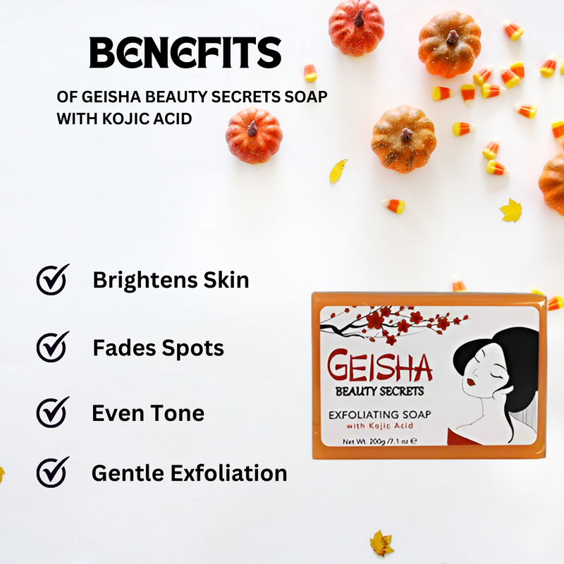 Geisha Beauty Secrets Soap 200g with Kojic Acid