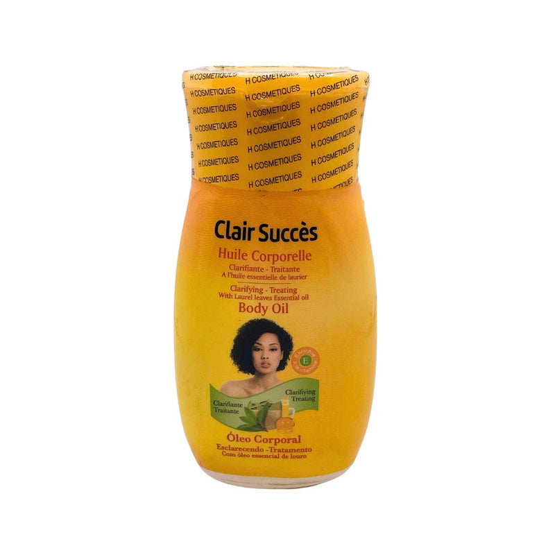 Clarifying body oil