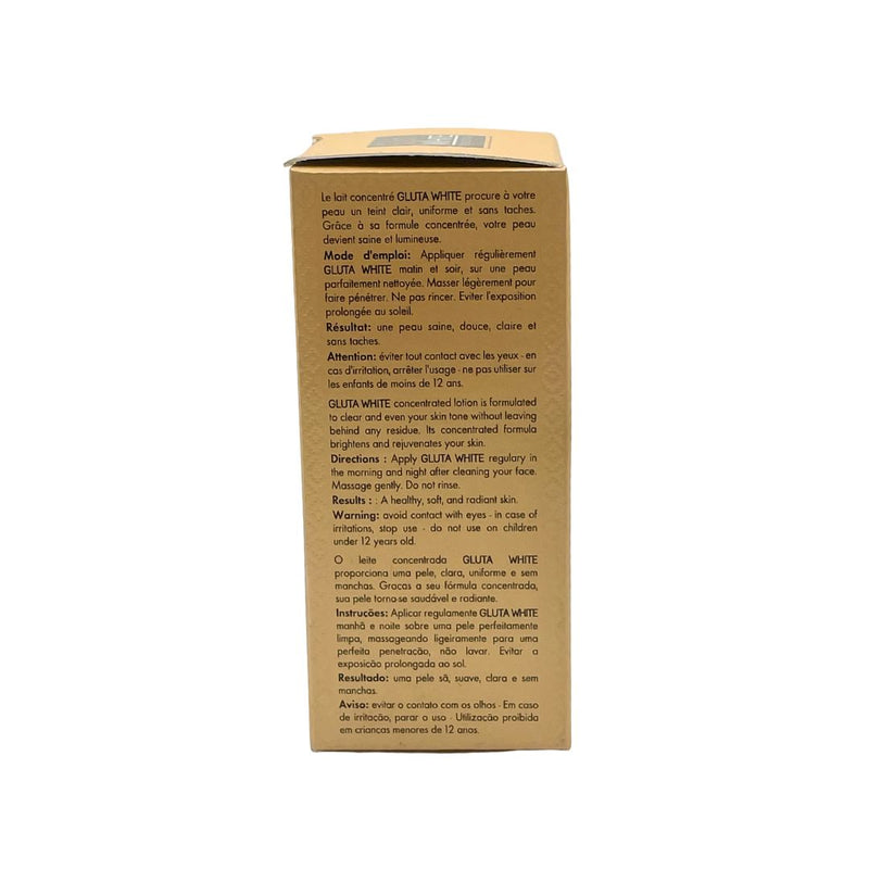 Gluta White Glutathione & collagen Concentrate Clarifiant Intense 50ml Gluta White Glutathione & collagen Concentrate Clarifiant Intense 50ml