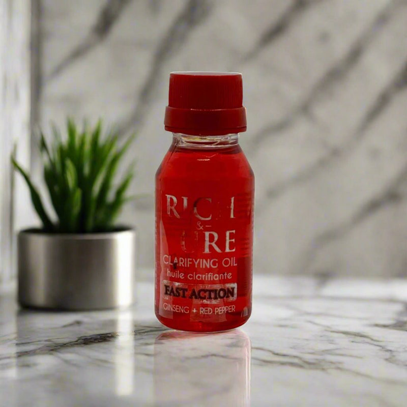 RICH & PURE Clarifying OIL Fast Action with Ginseng + Red Pepper - 60 ml