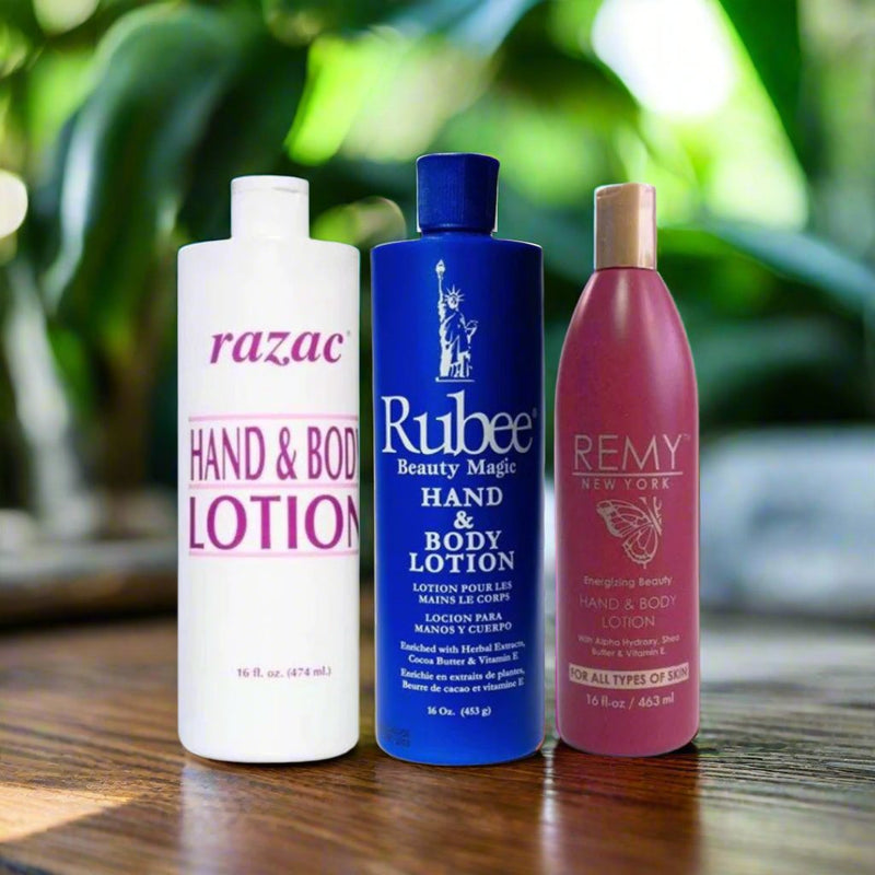 Razac, Rubee & Remy Lotion's 3 Combo Set 16oz each